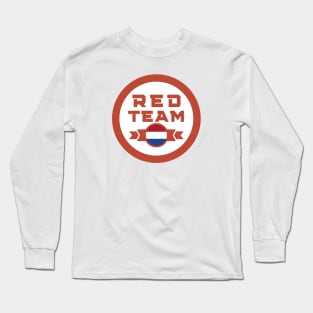 Cybersecurity Red Team Netherlands Gamification Badge CTF Long Sleeve T-Shirt